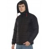 Men's Polyester Standard Length Bomber Jacket Men's Polyester Standard Length Bomber Jacket