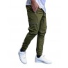 Men's Polyester Solid Men Stylish Cargo Track Pants Men's Polyester Solid Men Stylish Cargo Track Pants