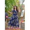 Women's Georgette Digital Floral Printed Gown Dress for Women (Gown Dress 35) Women's Georgette Digital Floral Printed Gown Dress for Women (Gown Dress 35)