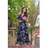 Women's Georgette Digital Floral Printed Gown Dress for Women (Gown Dress 35) Women's Georgette Digital Floral Printed Gown Dress for Women (Gown Dress 35)