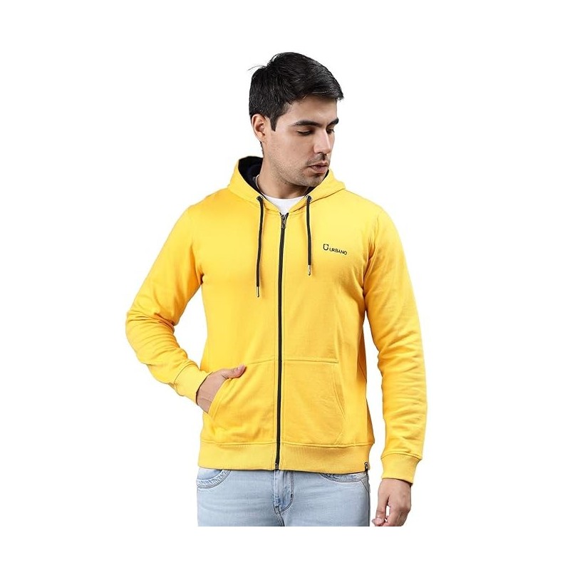 Fashion Men's Cotton Zippered Hooded Jacket Fashion Men's Cotton Zippered Hooded Jacket
