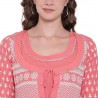 Women's Cotton Layered & Tiered Kurta Women's Cotton Layered & Tiered Kurta
