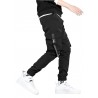 Black Ankle Length Men's Cargo Pant's Black Ankle Length Men's Cargo Pant's