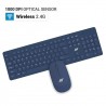Multimedia Wireless Keyboard & Mouse Combo, Compact Light-Weight for PCs, Laptops & Smart TV (Blue) Multimedia Wireless Keyboard & Mouse Combo, Compact Light-Weight for PCs, Laptops & Smart TV (Blue)